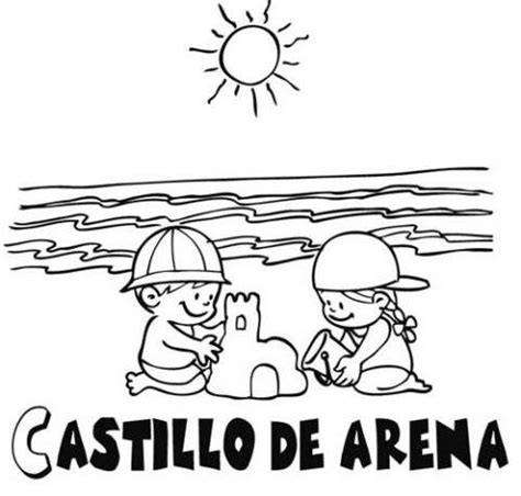 Castillo De Arena Dibujos Para Colorear The Best Porn Website