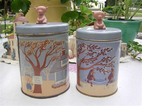 bear kitchen accessories Bear kitchen canister decor lodge rustic sets cabin amazon hautman brothers