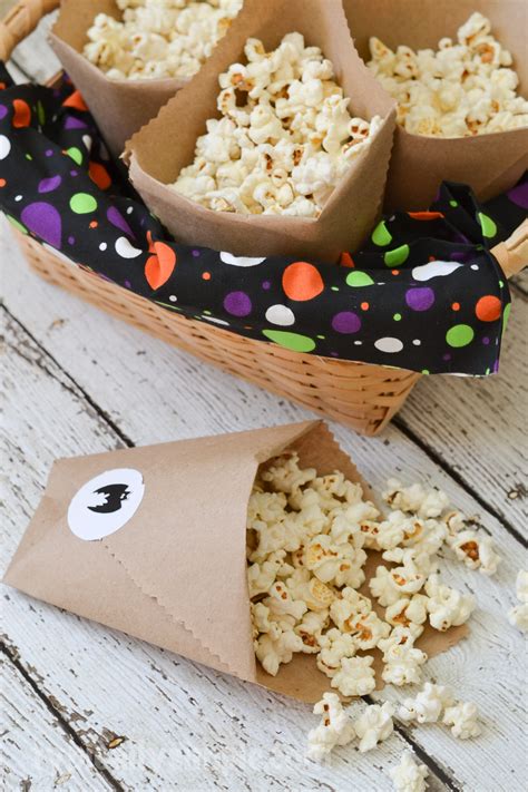 Diy Popcorn Bags Typically Simple