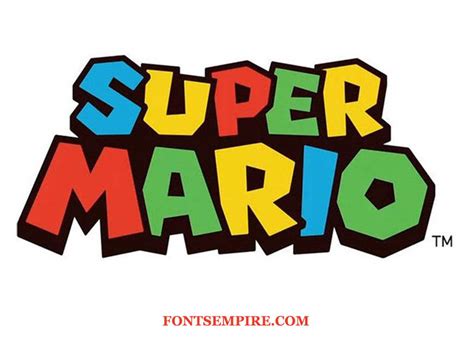 Mario Bros Font Free Download Fonts Empire