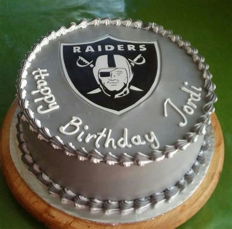 Raiders Birthday Cake 21st Birthday Party Themes Football Birthday