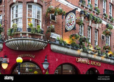 The Crown And Anchor Pub In Covent Garden London England United