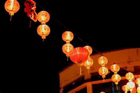 Китайские фонарики на Пенанге