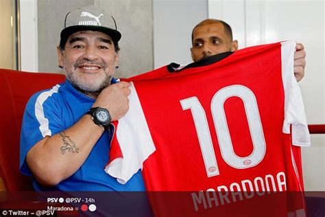 Maradona Cigar World Cup 2018 Diego Maradona Smokes Cigar During