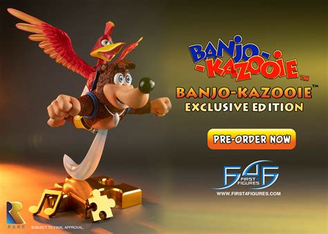 First 4 Figures Presents Banjo Kazooie Resin Statue The Gonintendo