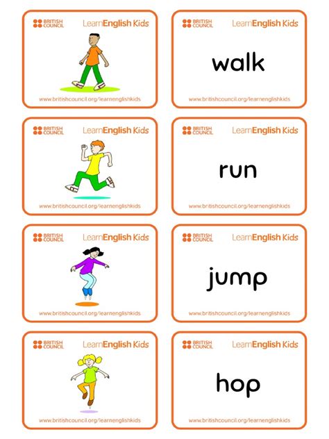 Flashcards Actions Set 1pdf