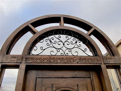 Arched Door With Transom La Puerta Originals Front Entry With
