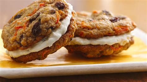 Easy Carrot Cake Sandwich Cookies Recipe From