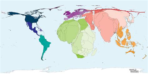 Population Year 2100 Worldmapper