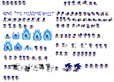 Sonic Advance Sprite Sheet By Lucario51 On Deviantart Images And