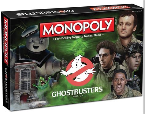 Ghostbusters Monopoly Monopoly Money Monopoly Board Monopoly Game