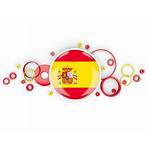 Spain Flag Background Circle Ghana Transparent Illustration