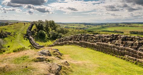 Bezoek Hadrians Wall In Noord Engeland