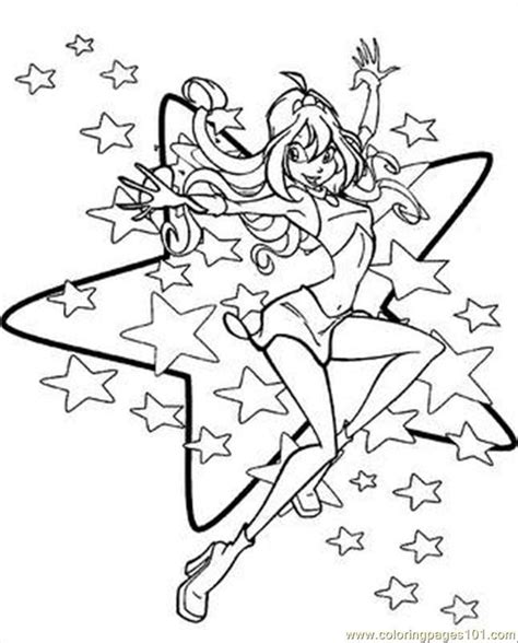 Free Coloring Pages Winx Club, Download Free Coloring Pages Winx Club