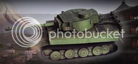 Papermau Tank Pzkpfwvi Tiger Ausfh1 Japanese Version By World Of