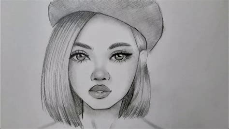 Kolay Ve Güzel Kız Yüzü çizimi Nasıl çizilir Youtube
