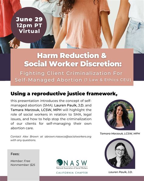 Harm Reduction And Social Worker Discretion Fighting Client Criminalization For Self Managed
