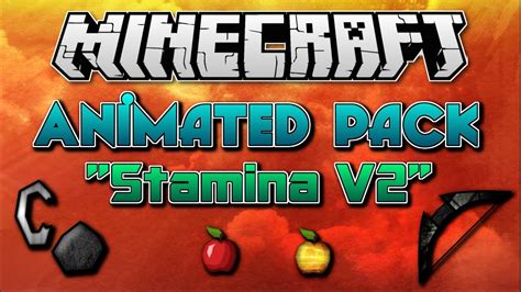 Minecraft Pvp Texture Pack Animated Pack Stamina V2 Youtube