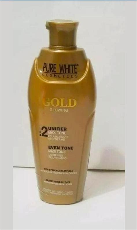 Pure White Cosmetics Gold Glowing Noii Even Tone Maxi Tone Lightening