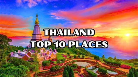 Top 10 Best Places To Visit In Thailand 2024 Travel Video Youtube