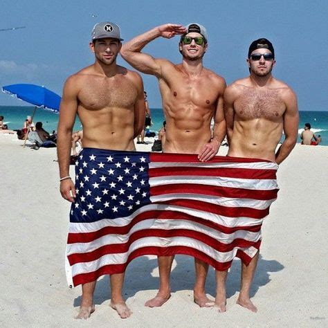 Pictures Of Hot Guys With The American Flag