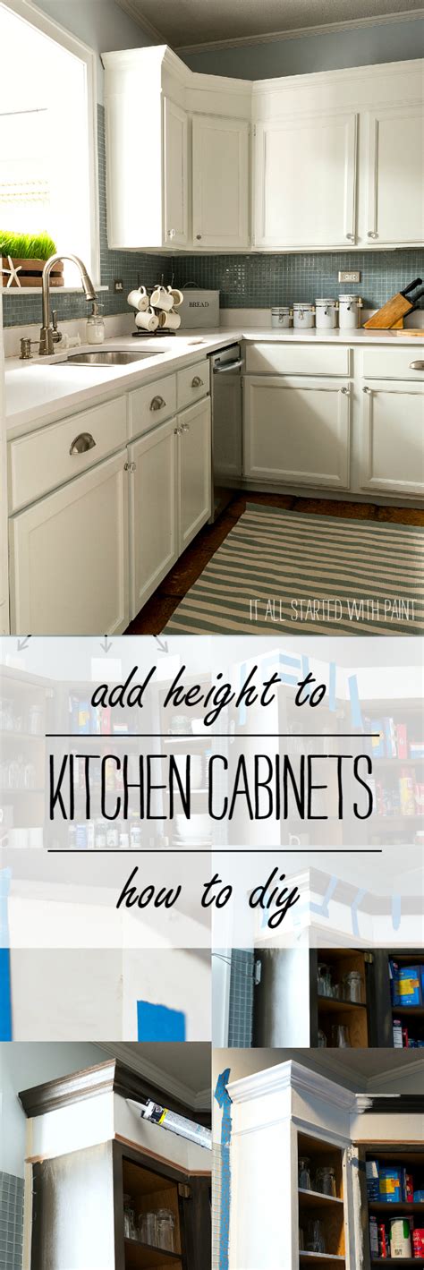 Proper cabinet height depends upon the type of cabinets you are installing. How To Add Height To Kitchen Cabinets