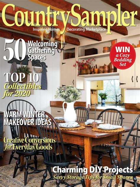 Country Sampler Farmhouse Style Magazine 2020
