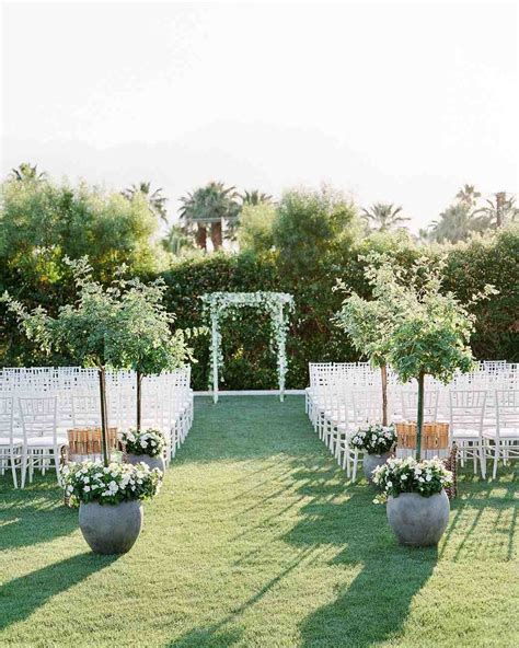 A Casual Outdoor Wedding In Palm Springs With A Black Tie