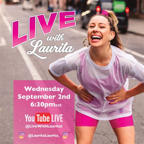 Live With Laurita Luis F Delgado