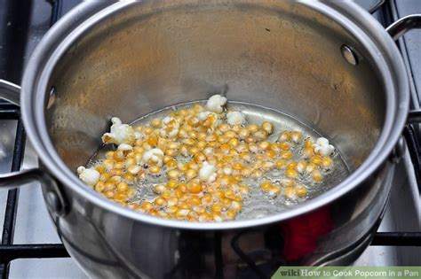 How To Cook Popcorn In A Pan 7 Steps With Pictures Wikihow