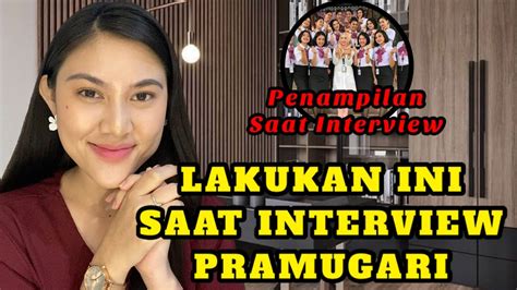 Yang Harus Di Siapkan Saat Interview Pramugari Tips Interview