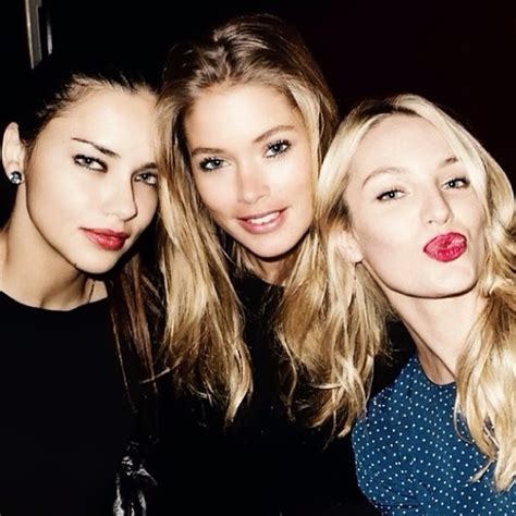 Models Quotidian 153 Adriana Lima Doutzen Kroes And Candice Swanepoel