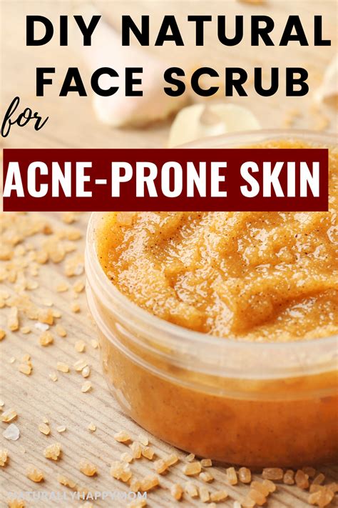 Best Diy Scrubs For Oily And Acne Prone Skin Homemade Scrub Diy