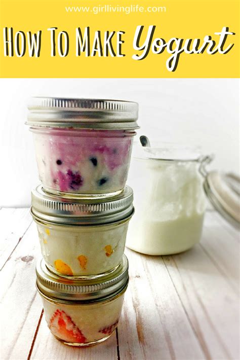 First comes the framing, of course. Making your own yogurt at home is so easy! This step by ...