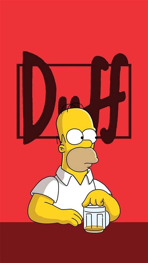 Homero Duff Por Zelestin0 6d Homer Simpson Los Simpsons Simpson
