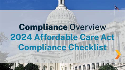 2024 affordable care act aca compliance checklist