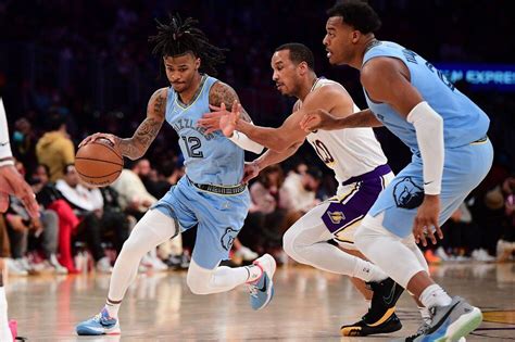 Nba Grizzlies Take Down Lakers For 9th Straight Win Abs Cbn News