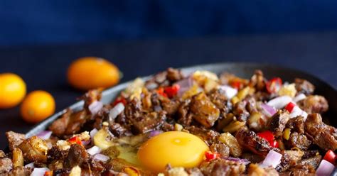 Inspired by filipino sisig, but this is definitely not an authentic dish. The Hungry Excavator: Sizzling Pork Sisig Recipe