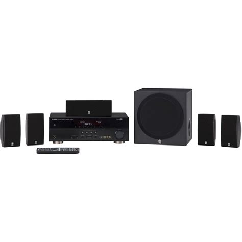Yamaha 51 Channel Home Theater In A Box System Yht 493bl Bandh