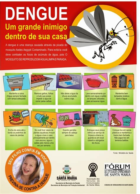 Educar X Cartazes Contra A Dengue 5 De Novembro