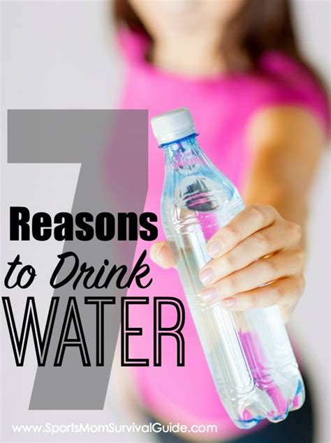 7 Reasons To Drink More Water