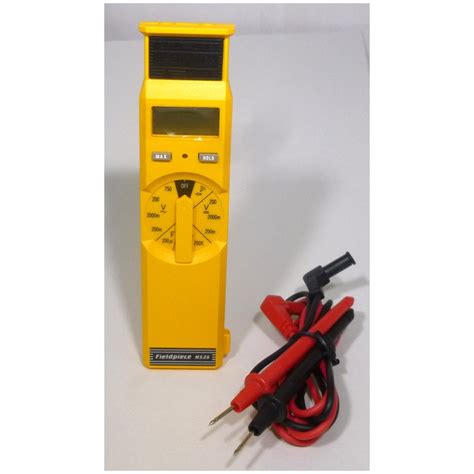 Hs26 Fieldpiece Heavy Duty Stick Style Digital Multimeter And Test Leads