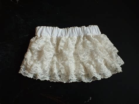 Lace Ruffle Skirt For Little Girls 1 2 By Zembil On Etsy