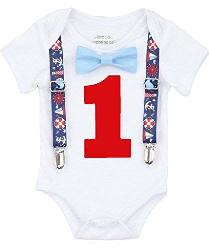 Noahs Boytique Baby Boys Nautical Whales First Birthday Outfit 18 24