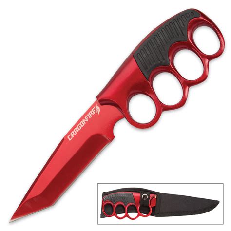 Dragonfire Trench Knife Red Knives And Swords At The