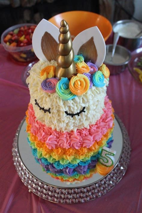 Pin By Astrathia On Birthday Ideas Unicorn Birthday Cake Cake Cake