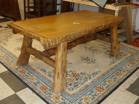 Rustic Log Table For My Log Cabin Log Table Rustic Dining Rustic