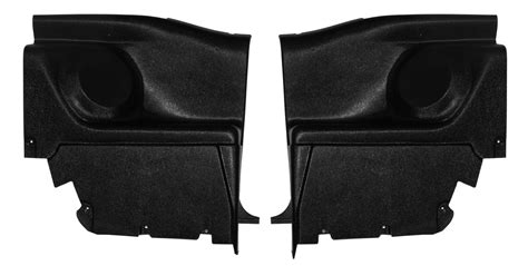 69 70 Mustang Interior Rear Quarter Trim Panels Fastback With Speaker