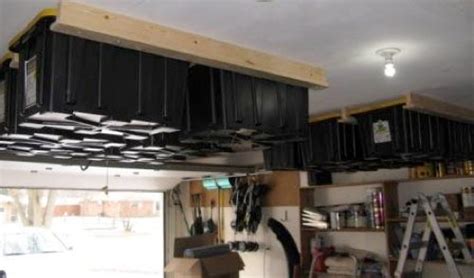 Home house & components rooms kitchen kitchen storage by the diy experts of the family handyman magaz. Clever Overhead Storage Hack Bolts Containers to Your ...