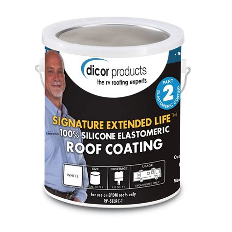 Dicor Signature 1 Gal Extended Life Rv Roof Coating In Tan Rp Selrct 1